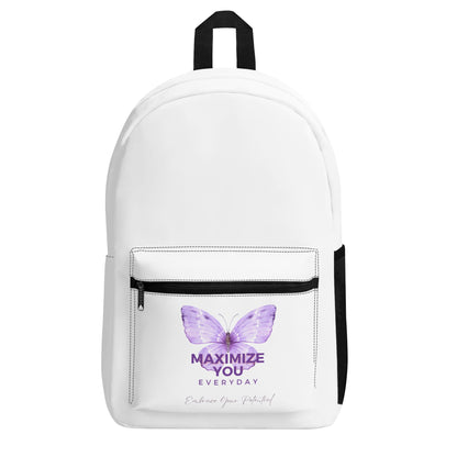 Vintage "Maximize YOU" Backpack